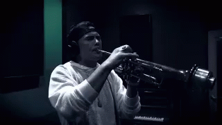 Tom Sandoval Trumpet GIF - Tom Sandoval Trumpet Vanderpump Rules GIFs