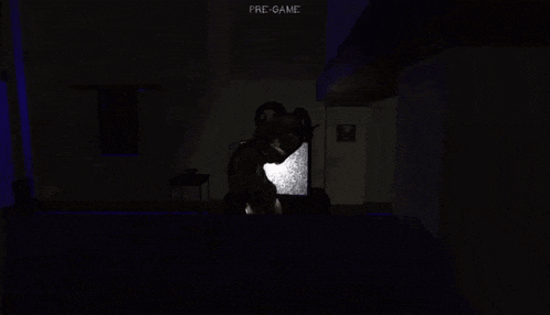 a screenshot of a video game with the words pre-game on the top