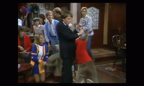 Family Ties Happy GIF - Family Ties Happy Playing GIFs