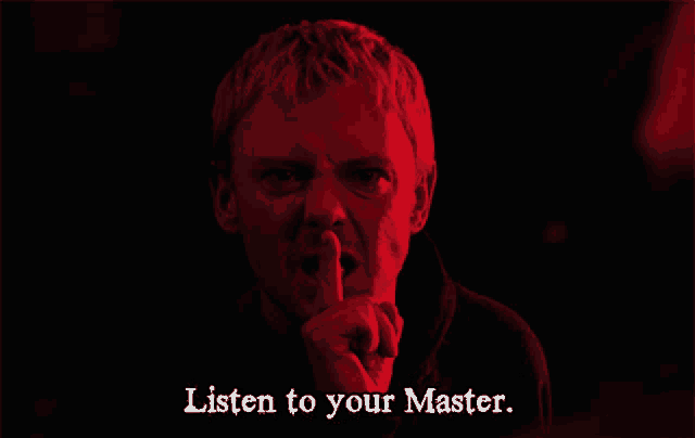 Listen To Your Master Doctor Who GIF - Listen To Your Master Doctor Who Shush GIFs