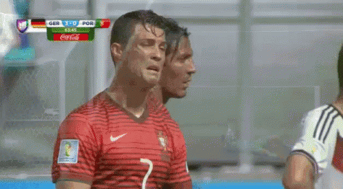 Ronaldo Pleure GIF - Cristiano Ronaldo Portugal Cry GIFs