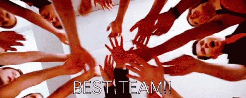 Best Team!! GIF - Best Team Best Team Ever Teamwork GIFs