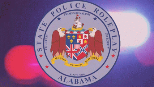 Alabama State Police Roleplay Police GIF - Alabama State Police Roleplay Police Lights GIFs