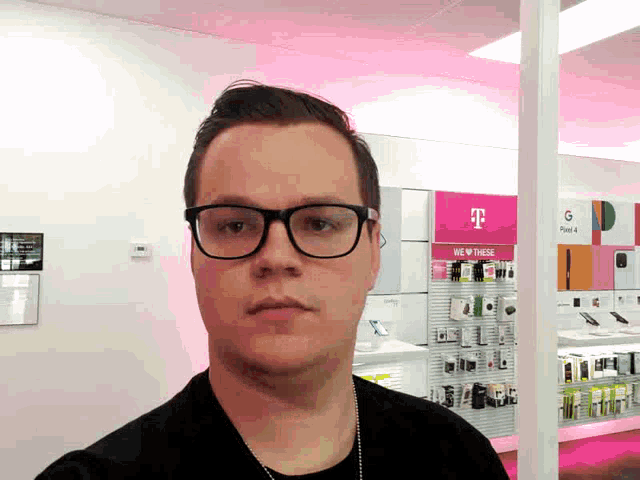 Finger Gun Eyeglasses GIF - Finger Gun Eyeglasses Selfie GIFs