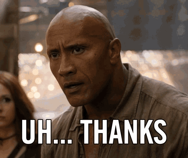 Thanks Dwayne Johnson Gif Thanks Dwayne Johnson The Rock Discover