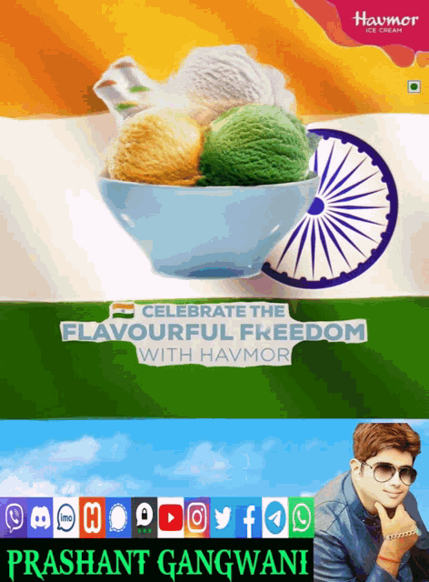 Havmor Ice Cream GIF - Havmor Ice Cream Happy Independence Day GIFs