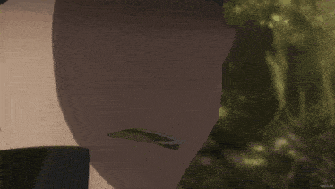 a close up of a person 's face with a shadow behind them