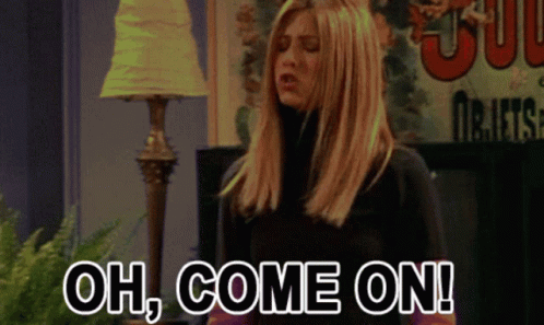 Friends Rachel Green GIF - Friends Rachel Green Oh Come On GIFs