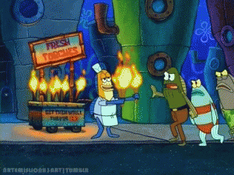 Spongebob Squarepants Sell GIF - Spongebob Squarepants Sell Fresh Torches GIFs