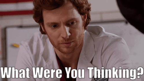 Chicago Med Will Halstead GIF - Chicago Med Will Halstead What Were You Thinking GIFs