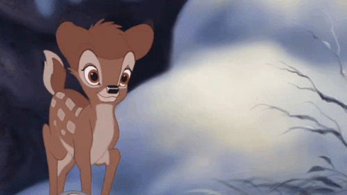 Bambi Coming GIF - Bambi Coming Out Of Place GIFs