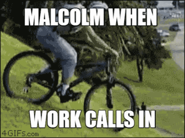 Malcolm Late To Work GIF - Malcolm Late To Work Malcolm Late To Work GIFs