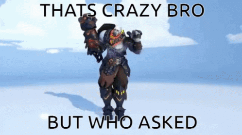 Who Asked Doomfist GIF - Who Asked Doomfist Overwatch GIFs