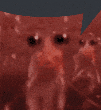 a close up of a person 's face with large eyes