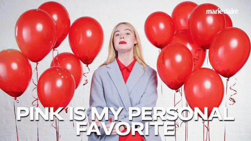 Pink Is My Personal Favorite Elle Fanning GIF - Pink Is My Personal Favorite Elle Fanning Favorite Color GIFs