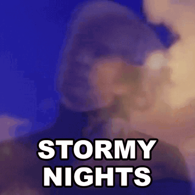 Stormy Nights Robin Gibb GIF - Stormy Nights Robin Gibb Bee Gees GIFs