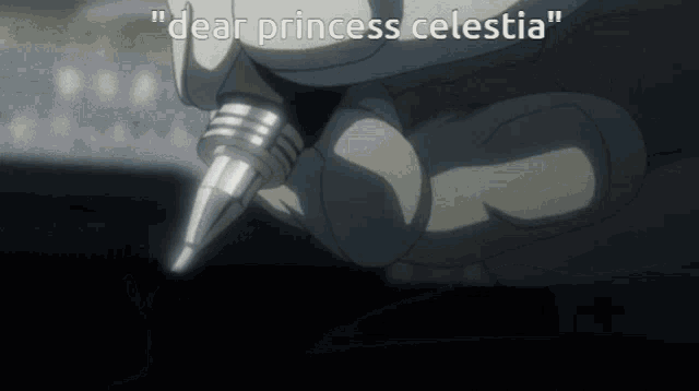 Dear Princess Celstia Light Yagami GIF - Dear Princess Celstia Princess Celstia Light Yagami GIFs