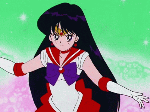 Sailor Moon Sailor Mars GIF - Sailor Moon Sailor Mars Fight GIFs