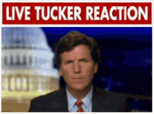 Tucker Carlson Tucker Reaction GIF - Tucker Carlson Tucker Reaction Live Tucker Reaction GIFs