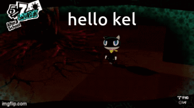 Hello Kel GIF - Hello Kel Morgana GIFs