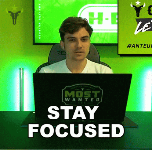 Stay Focused On What Matters Jake GIF - Stay Focused On What Matters Jake Jake Lyon GIFs