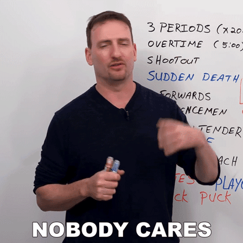 Nobody Cares Adam GIF - Nobody Cares Adam Engvid GIFs