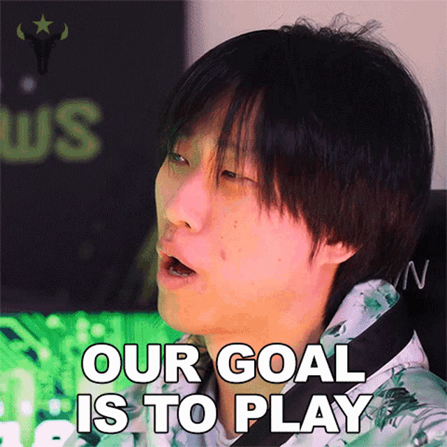 Our Goal Is To Play A Really Good Game Junkbuck GIF - Our Goal Is To Play A Really Good Game Junkbuck Jaewon Choi GIFs