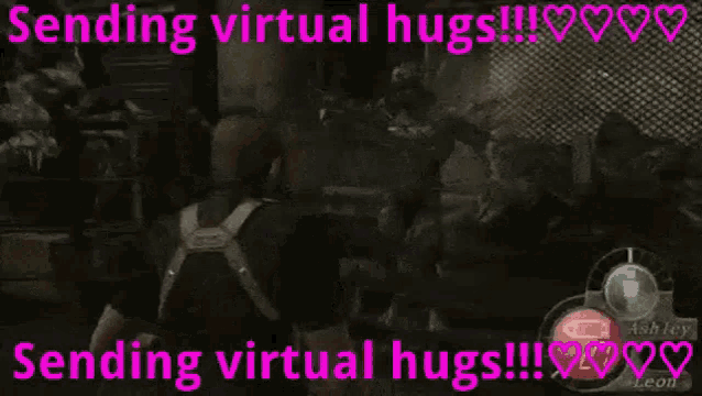 Resident Evil Hugs GIF - Resident Evil Hugs Sending Virtual Hugs GIFs