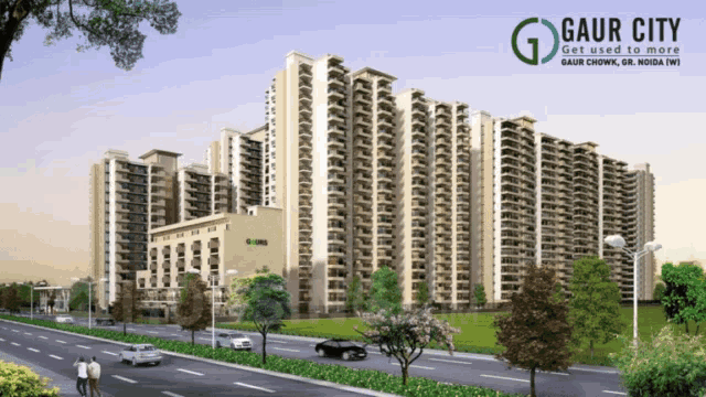 an artist 's impression of a gaur city project