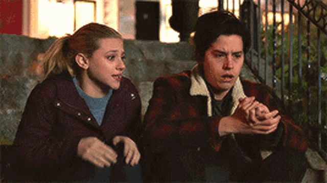 Betty Cooper Jughead Jones GIF