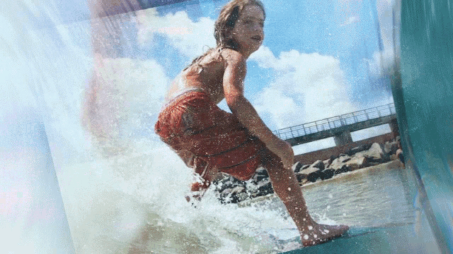 Surfing Caroline Marks GIF