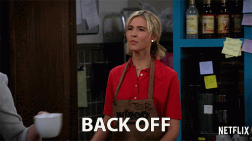 Back Off Isabel May GIF - Back Off Isabel May Katie Cooper GIFs