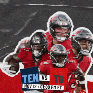 Tampa Bay Buccaneers Vs. Tennessee Titans Pre Game GIF - Nfl National Football League Football League GIFs
