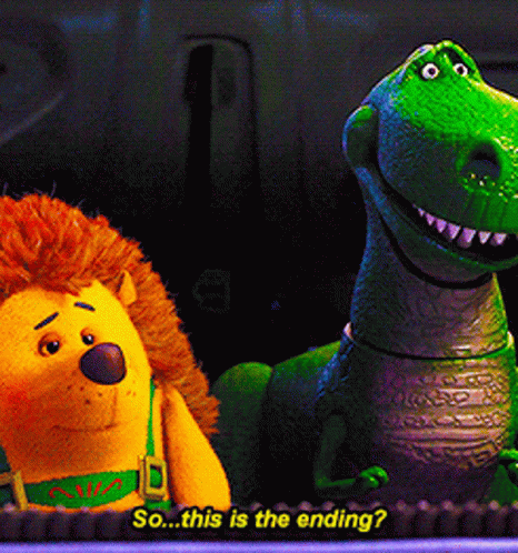 Toy Story Rex GIF - Toy Story Rex So This Is The Ending GIFs