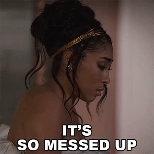 Its So Messed Up Brittany Pitts GIF - Its So Messed Up Brittany Pitts The Game GIFs