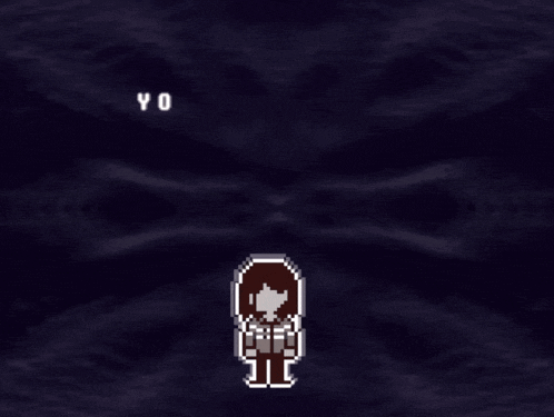 a pixel art character with the words your wonderful creation above it