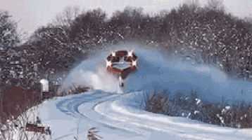 Snow Plowing GIF