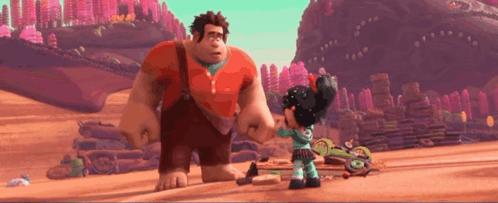 Wreck It Ralph Angry GIF