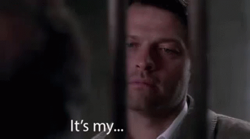 Supernatural Its My Happy Place GIF - Supernatural Its My Happy Place Castiel GIFs