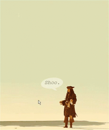 Johnny Depp Jack Sparrow GIF - Johnny Depp Jack Sparrow Shoo GIFs