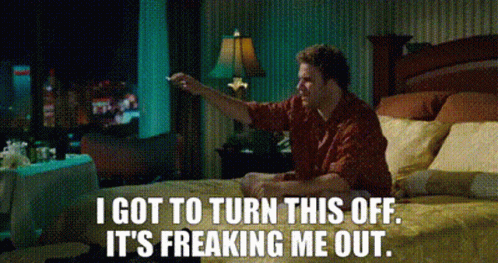 Knocked Up Ben Stone GIF - Knocked Up Ben Stone I Got To Turn This Off GIFs