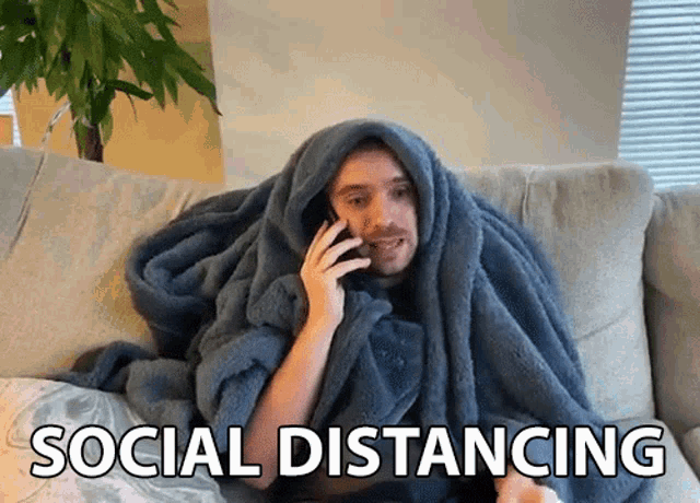 Social Distancing Brian Kissig GIF - Social Distancing Brian Kissig Ck Productions GIFs