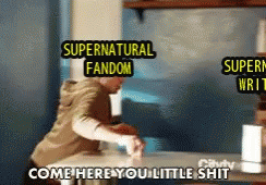 Supernatural Fans GIF - Supernatural Fans Come Here You Little Shit GIFs