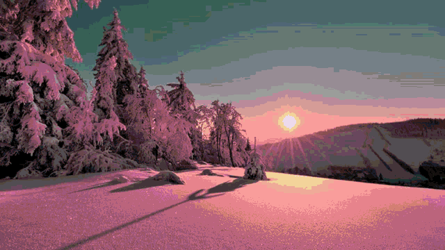 Good Morning Changing Colors GIF - Good Morning Changing Colors Nature GIFs