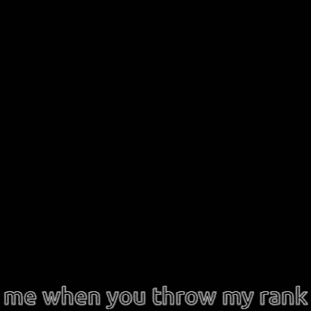 a man wearing a beanie says me when you throw my rank in front of his face