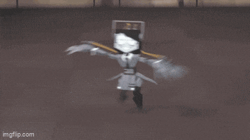 a cartoon character is flying through the air with a watermark that says imgflip.com on the bottom
