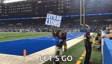 Detroit Lions Roary GIF - Detroit Lions Roary Lions GIFs
