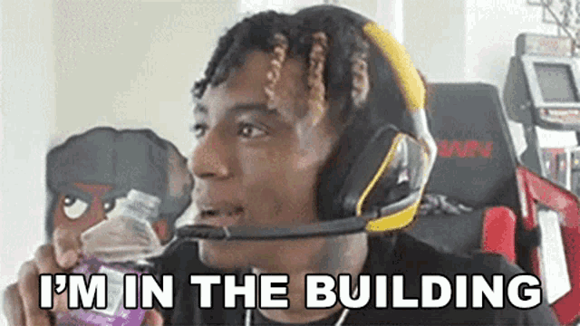 Im In The Building Soulja Boy GIF
