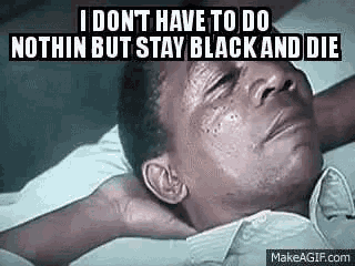 Morgan Freeman Stay Black And Die GIF