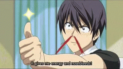 Anime Nose Bleed GIF - Anime Nose Bleed T Humbs Up GIFs